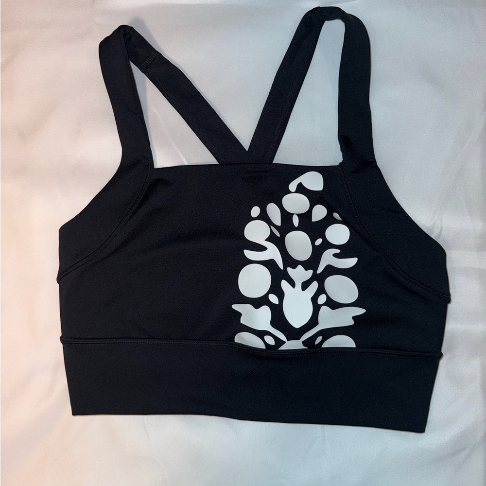 FP Movement by Free People Black and Gray Sports Bra